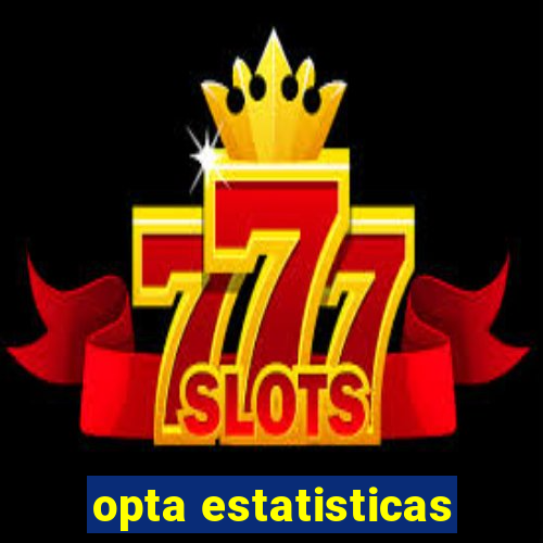 opta estatisticas